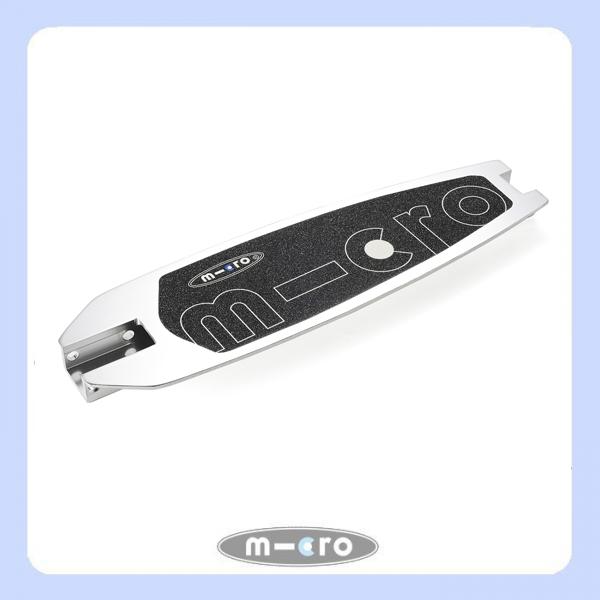 micro speed plus pure silver deck with griptape