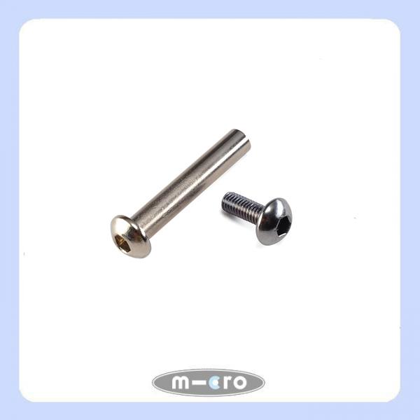 micro suspension axle back wheel