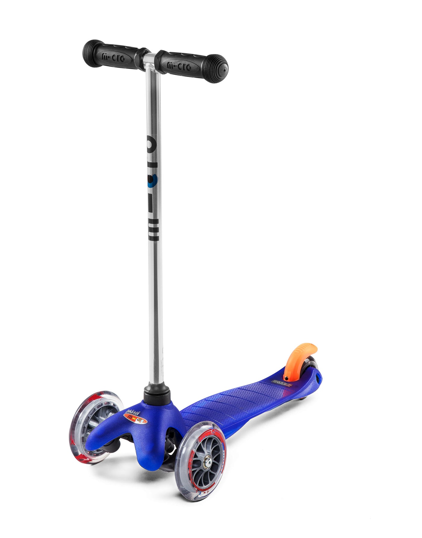 blue mini classic 3 wheel toddler scooter