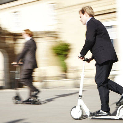 Why have a fleet of scooters in the office?