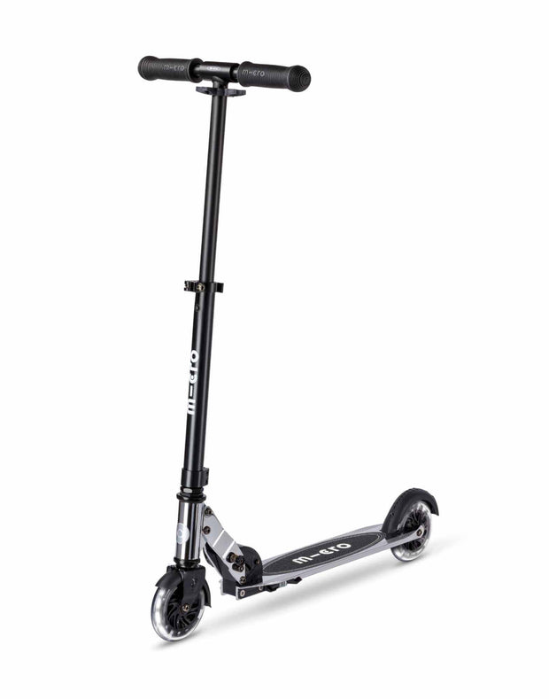 Micro Sprite LED Silverchrome Scooter