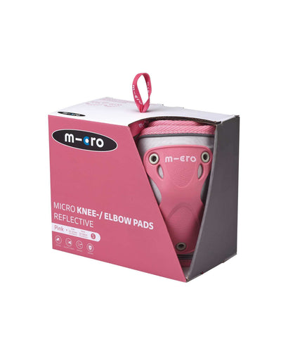 Micro Kids Knee Elbow Pads Reflective