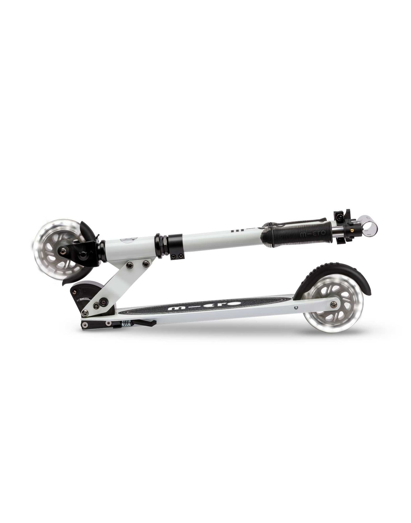 Micro Sprite LED Glow White Scooter