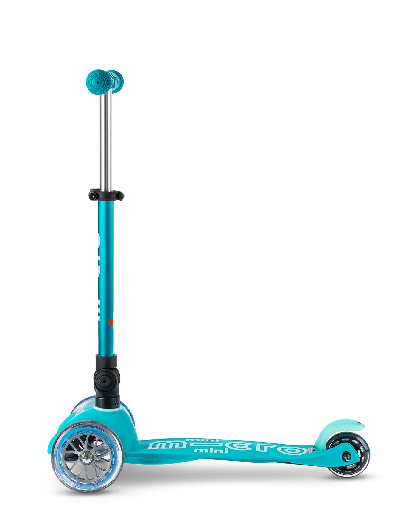 mini micro deluxe foldable aqua scooter side on