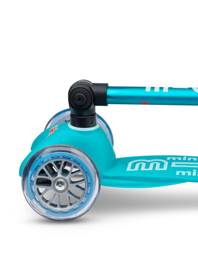 mini micro deluxe foldable aqua scooter folded