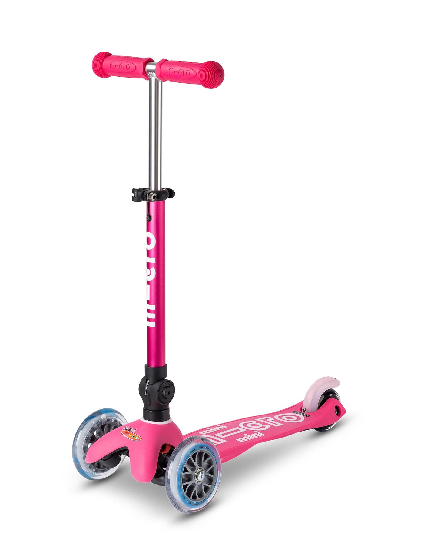 mini micro deluxe foldable pink scooter