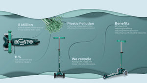 Micro Eco range planet friendly kids scooters