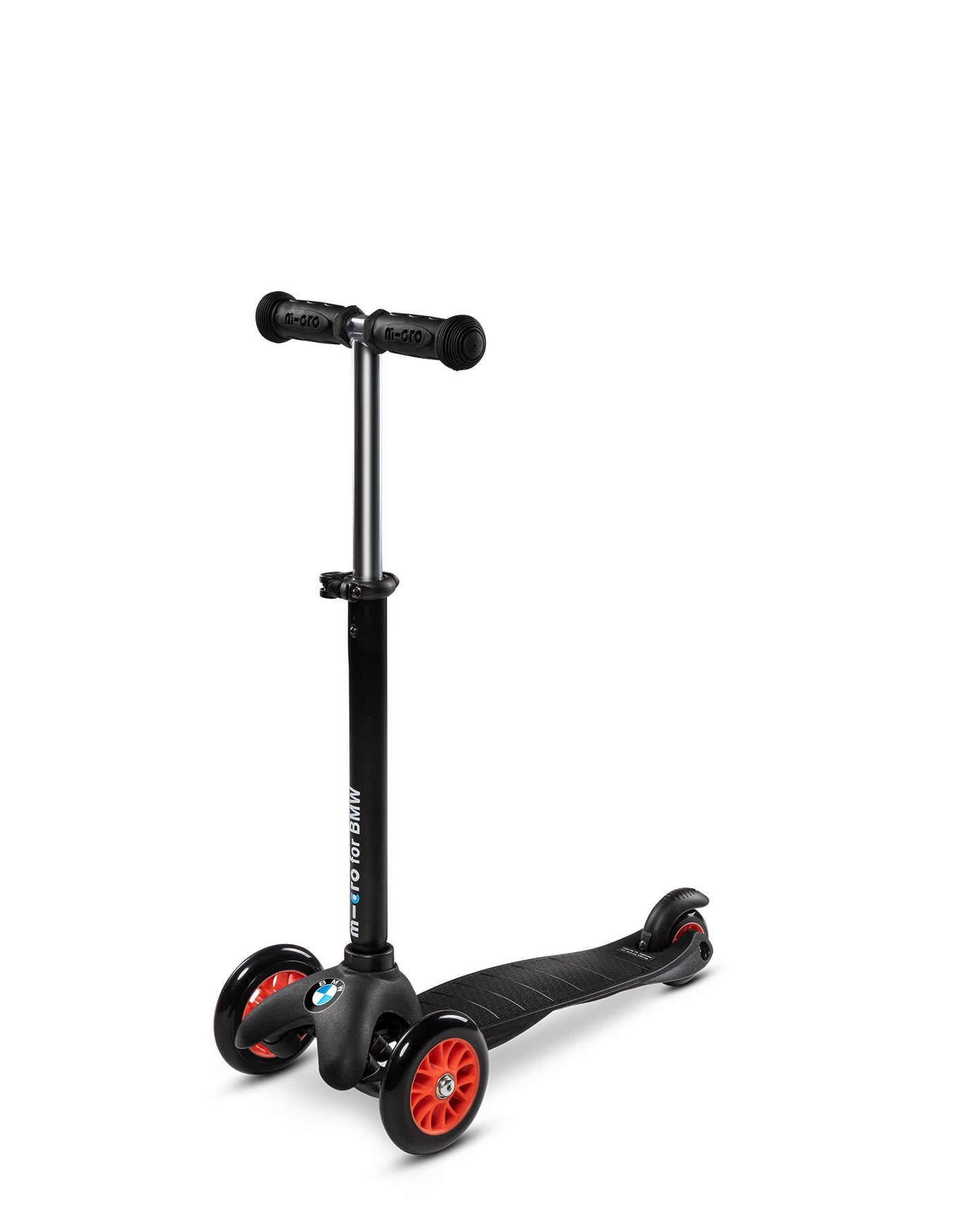 bmw micro mini2go toddler 3 wheel scooter black orange