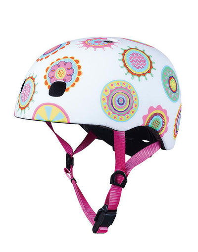 toddler and kids doodle dot pattern helmet