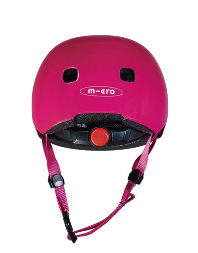 pink helmet with gloss