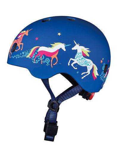 Micro Kids Bike Helmet Pattern with LED Light