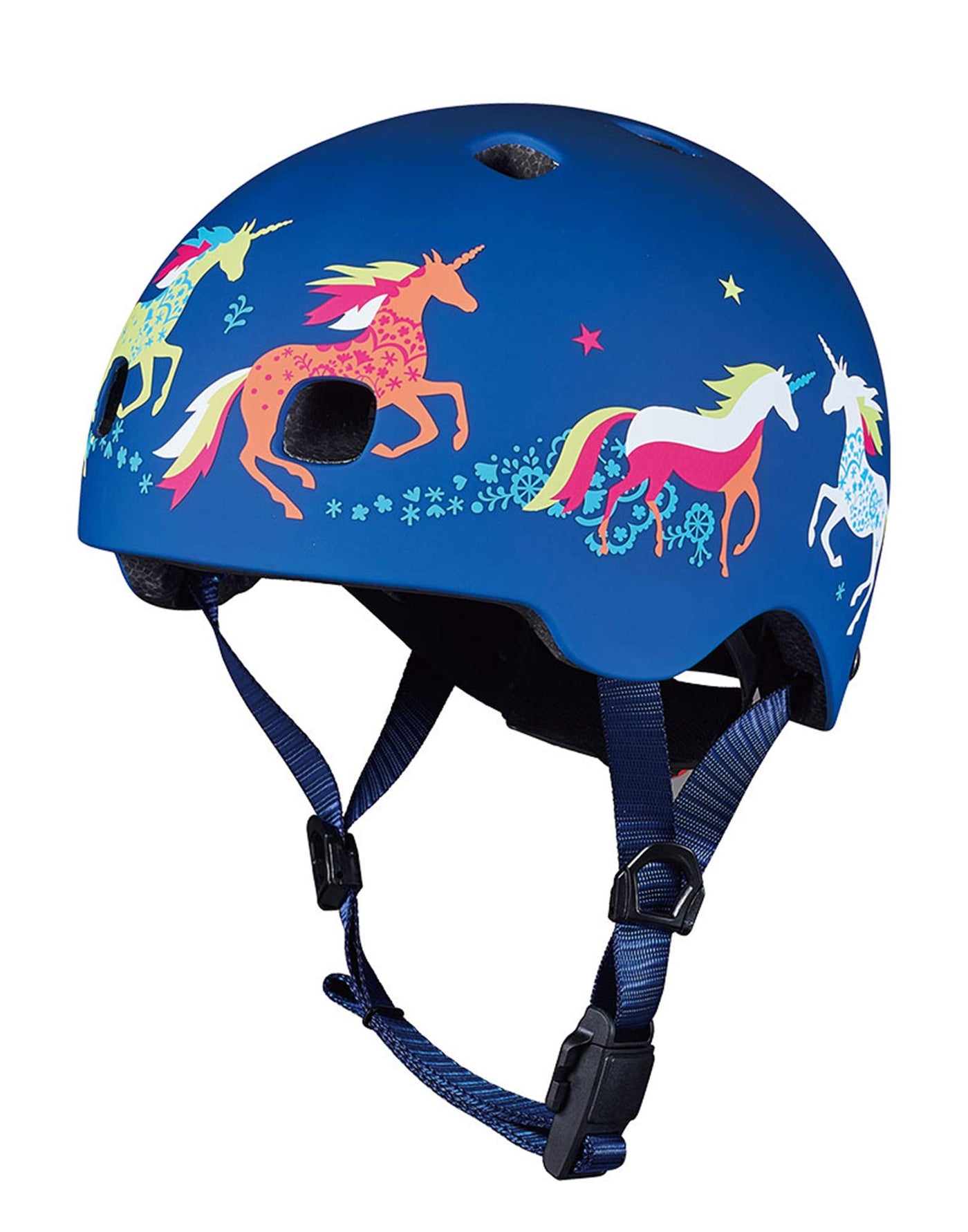 unicorn kids scooter and bike helmet