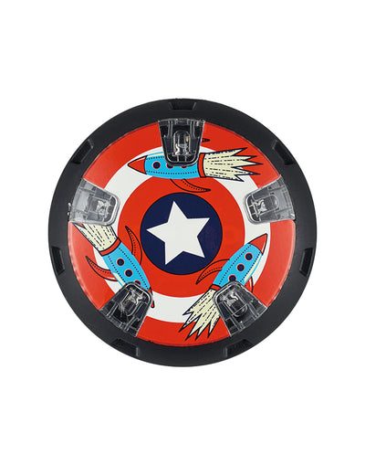 cool rocket led scooter wheel whizzers