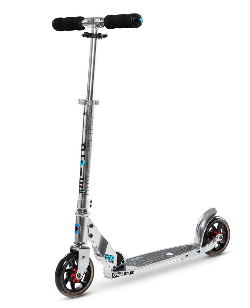 pure silver speed teen and adult scooter