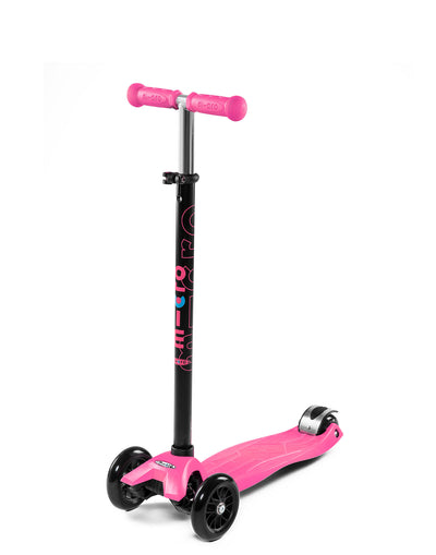 pink maxi classic 3 wheel kids scooter