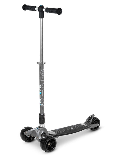 volcano grey kickboard 3 wheel adult scooter