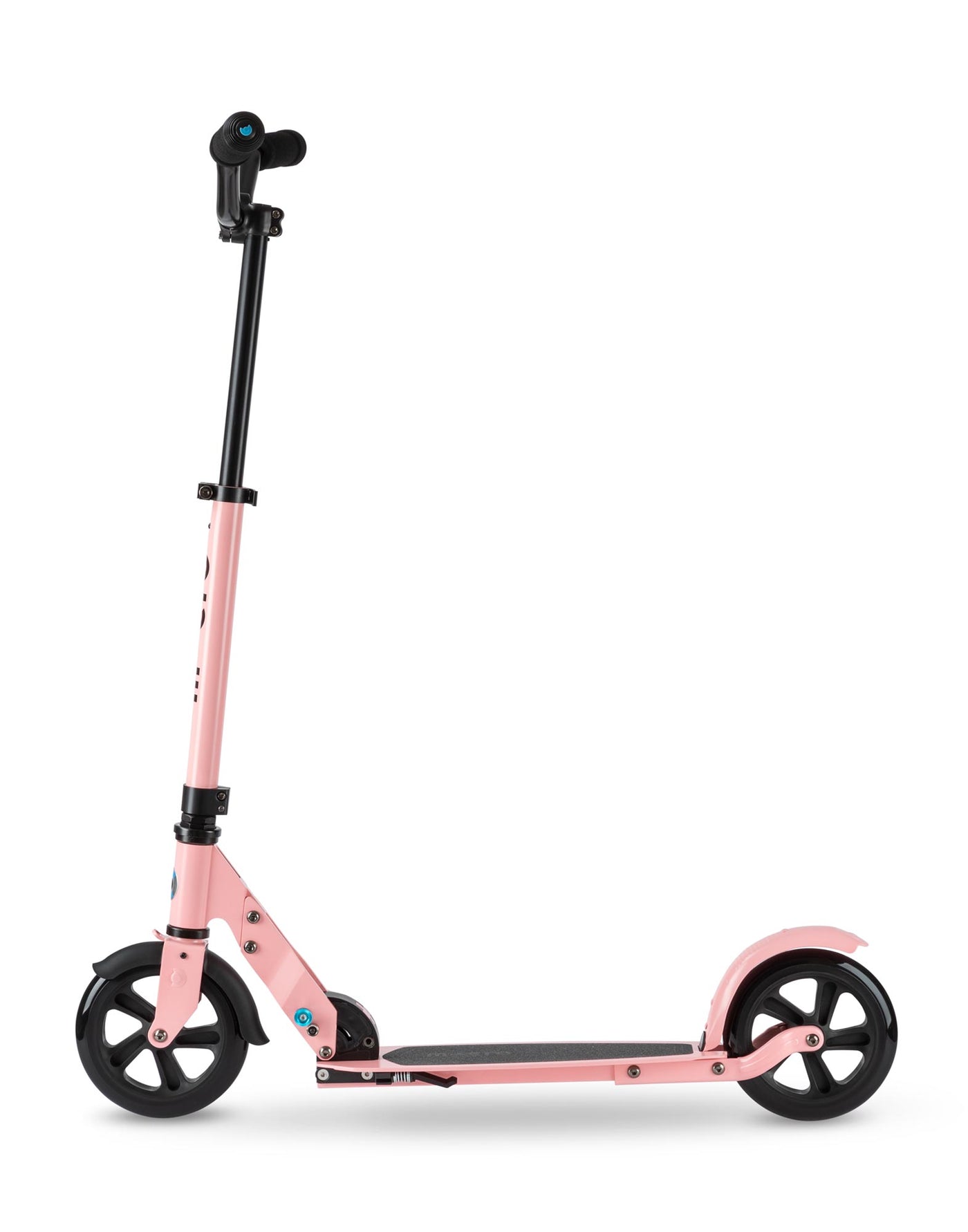 neon pink speed plus deluxe adult scooter side on