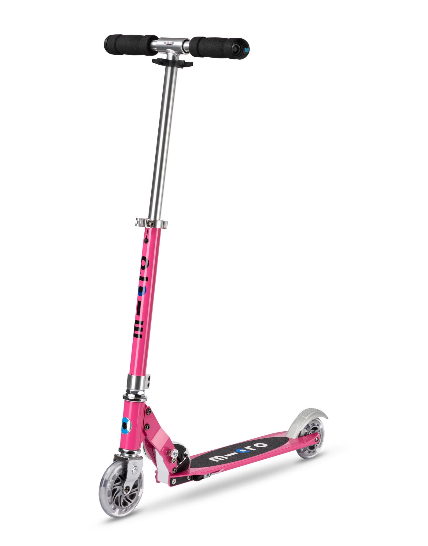 pink sprite 2 wheel kids scooter