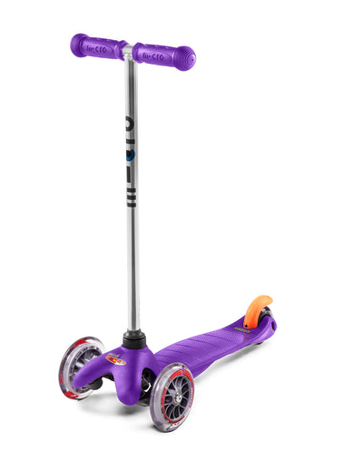 purple mini classic 3 wheel toddler scooter