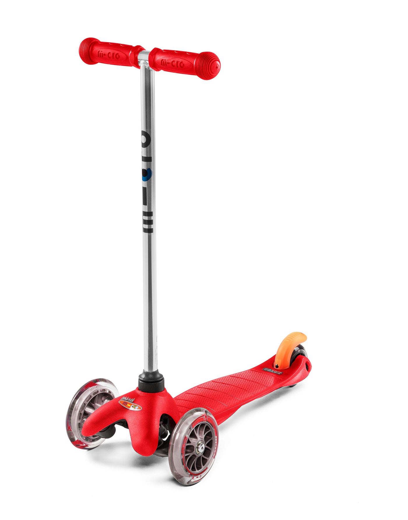 red mini classic 3 wheel toddler scooter