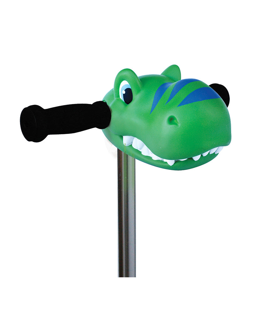 green dinosaur scooterheadz accessory